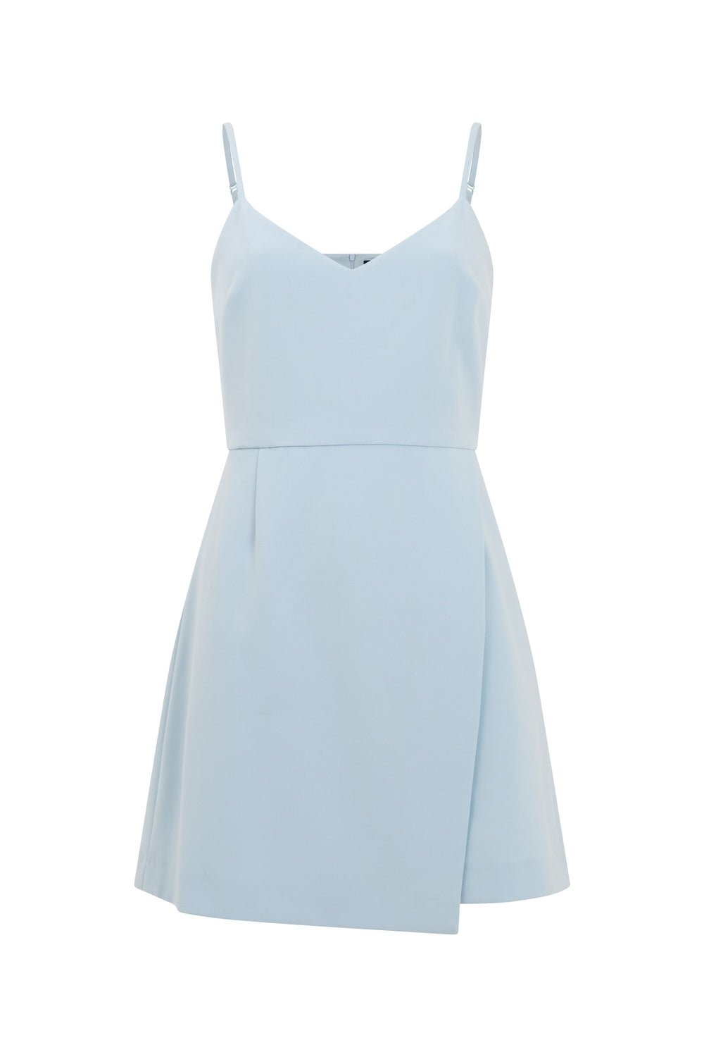 Whisper Envelope Skirt Dress Light Dream Blue | French Connection US
