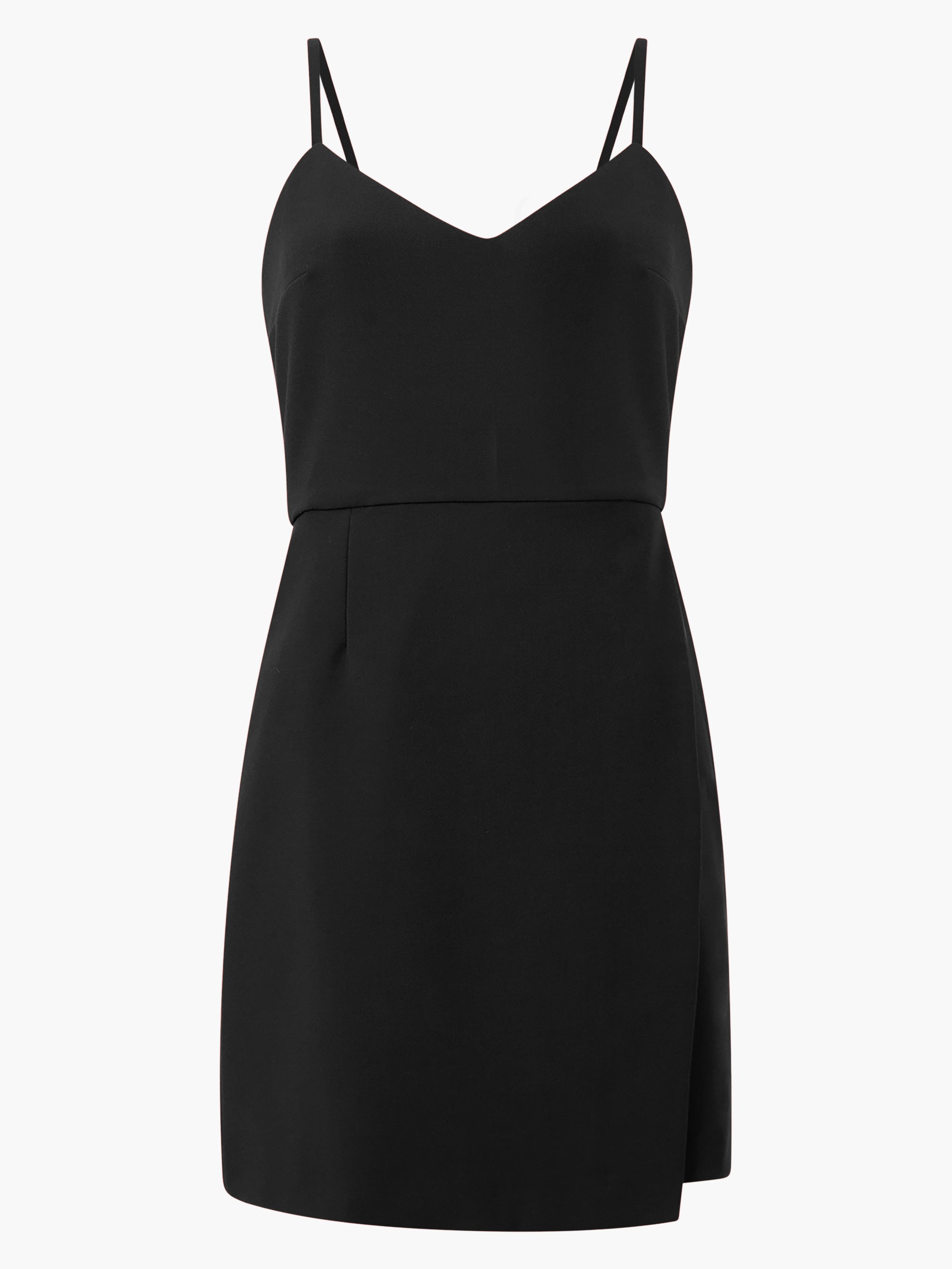 Whisper Envelope Skirt Dress Black | French Connection US