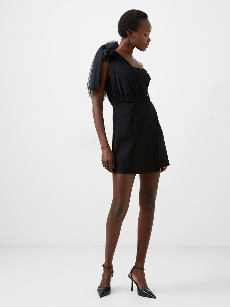 ワンピース NOTRE emor tulle mini dress / black ワンピース NOTRE emor tulle mini dress / black 予約商品