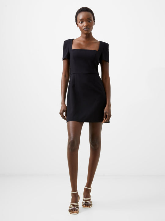 Whisper Square Neck Short Sleeve Dress