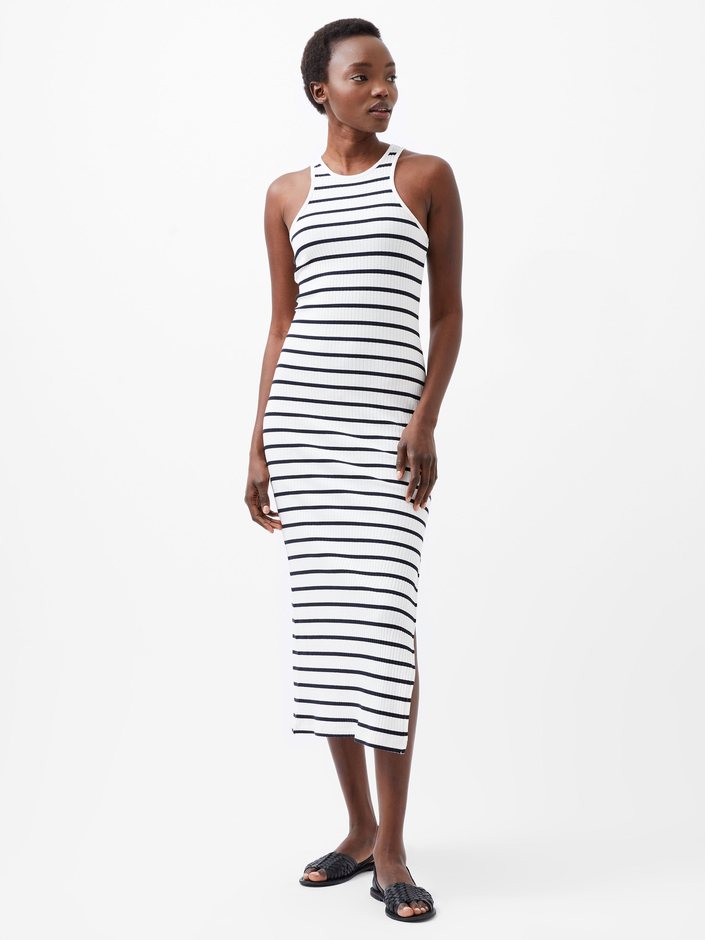 Racer stripe dress best sale