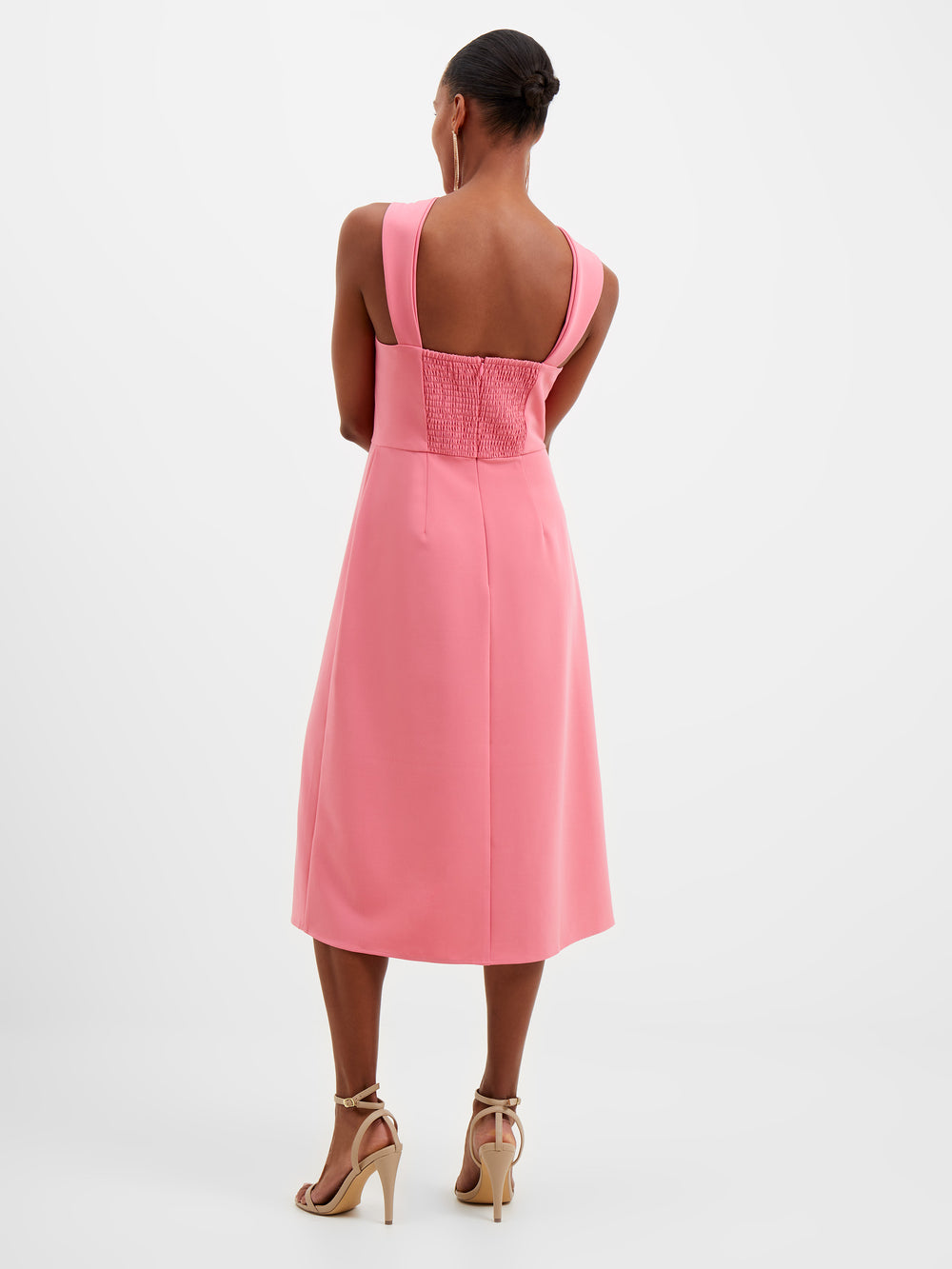 Jessie Pink Midi Dress – Beginning Boutique NZ