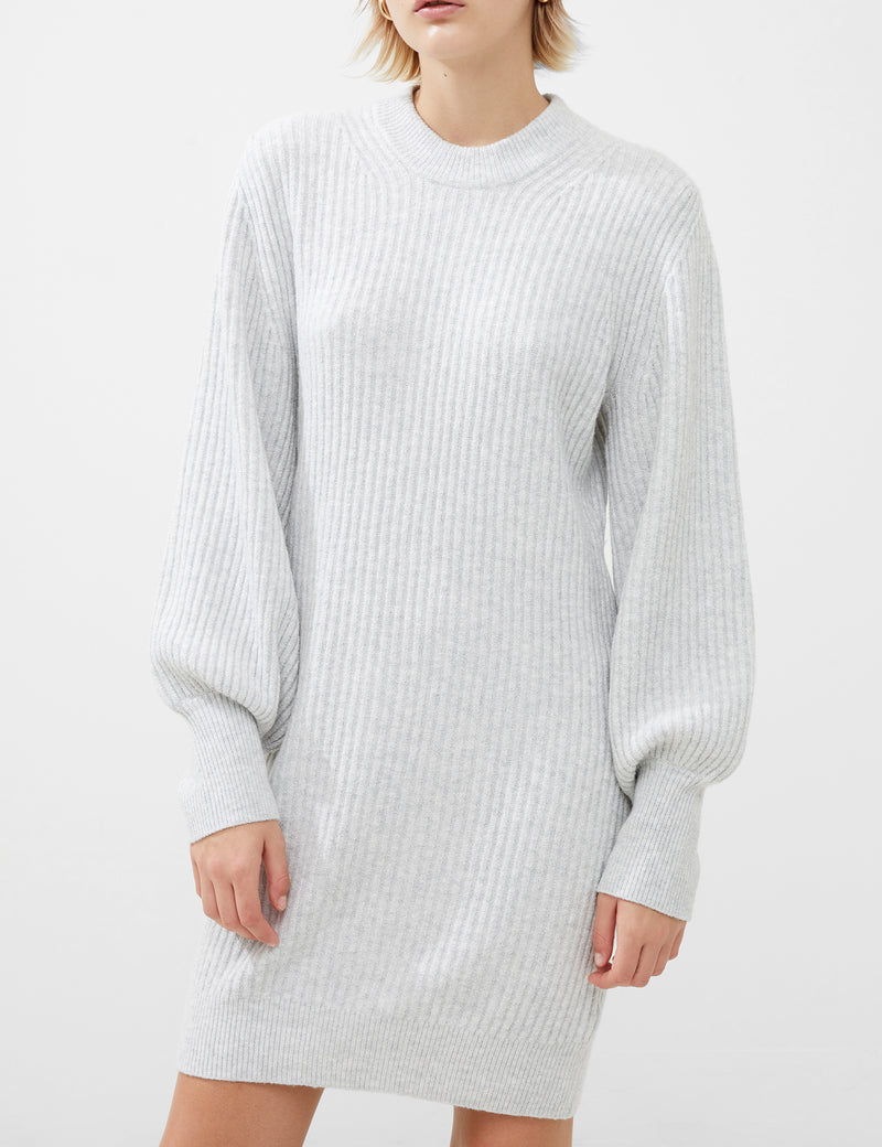 Ribbed crew online neck sweater