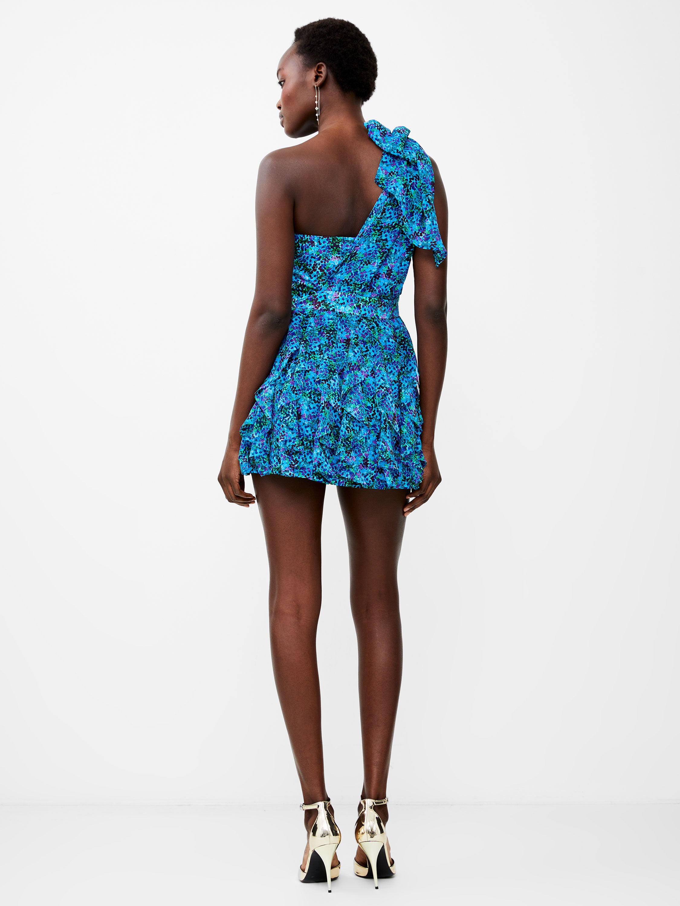 Andrea Ennis Asymmetric Dress Cloisonne | French Connection US