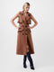 Azra Twill Sleeveless Trench Dress
