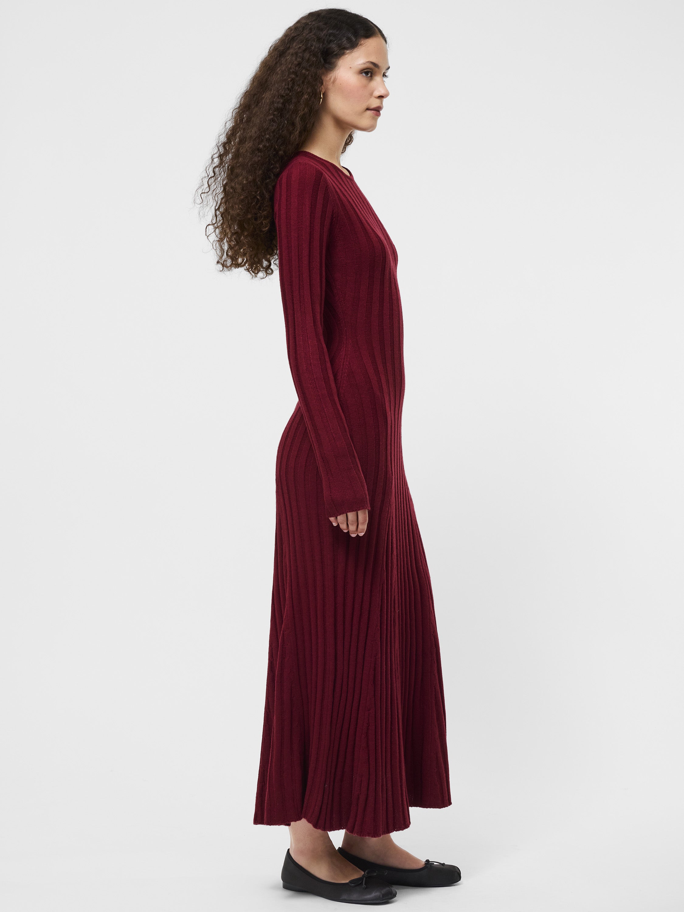 Babysoft Long Sleeve Midi Dress