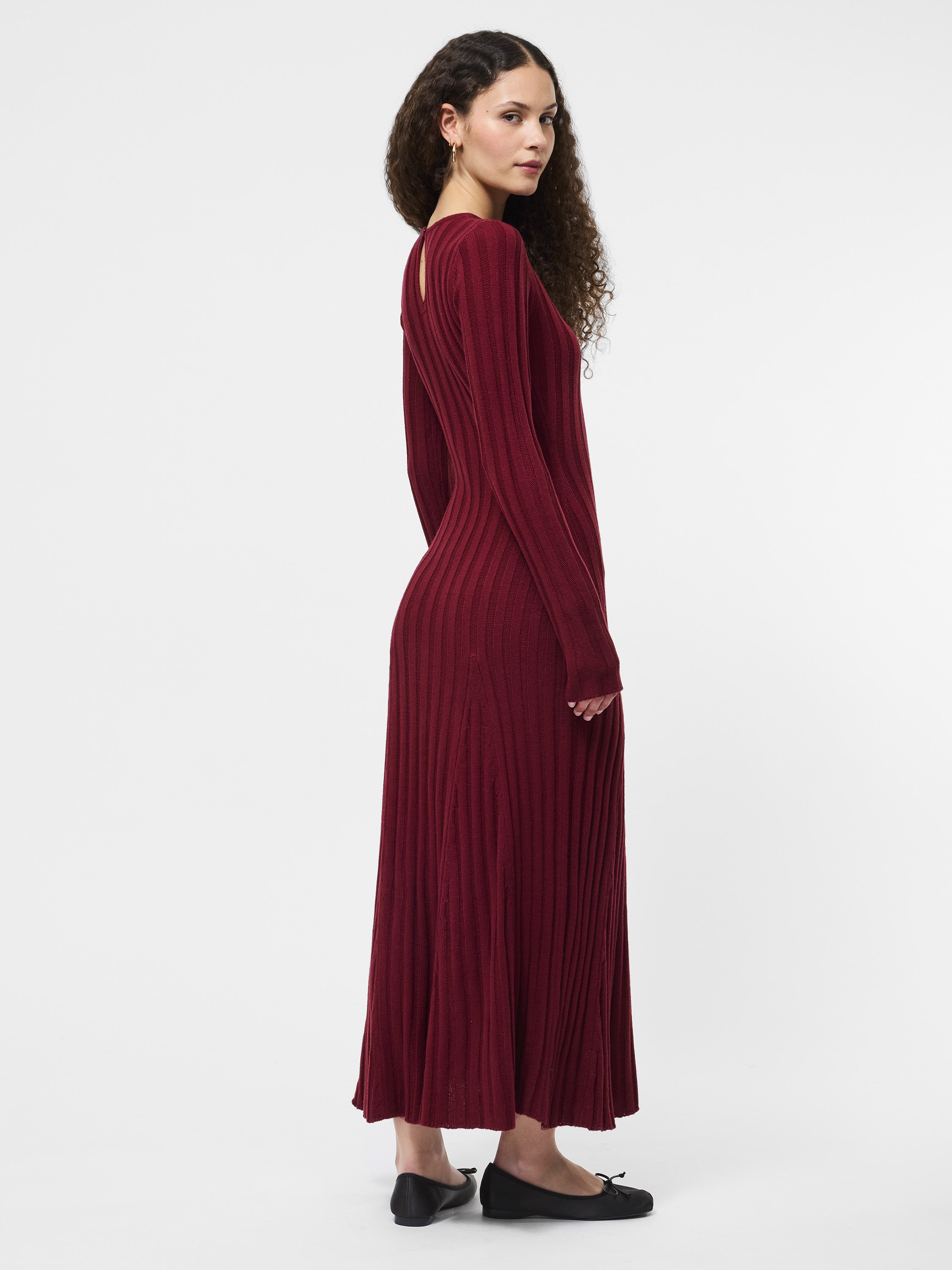Babysoft Long Sleeve Midi Dress
