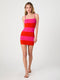Bodycon Knit Mini Strappy Dress