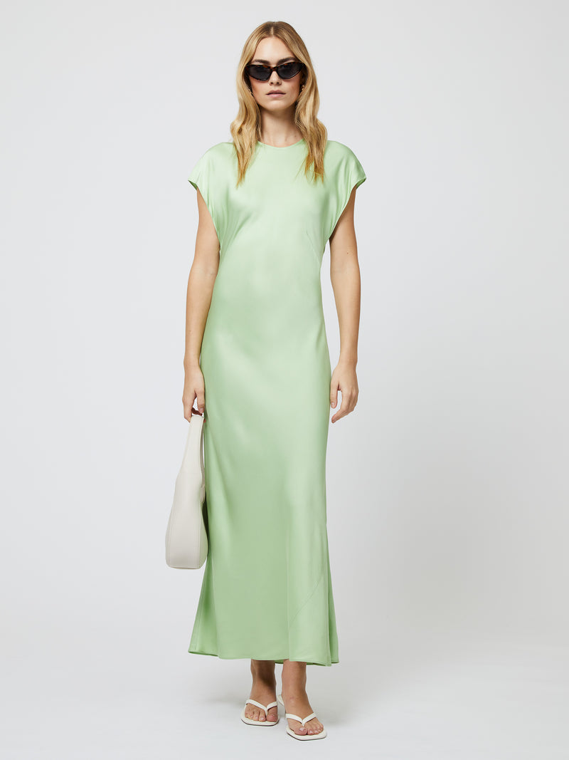 Ennis Satin Column Maxi Dress