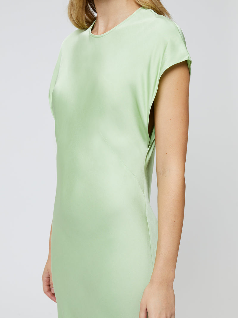 Ennis Satin Column Maxi Dress