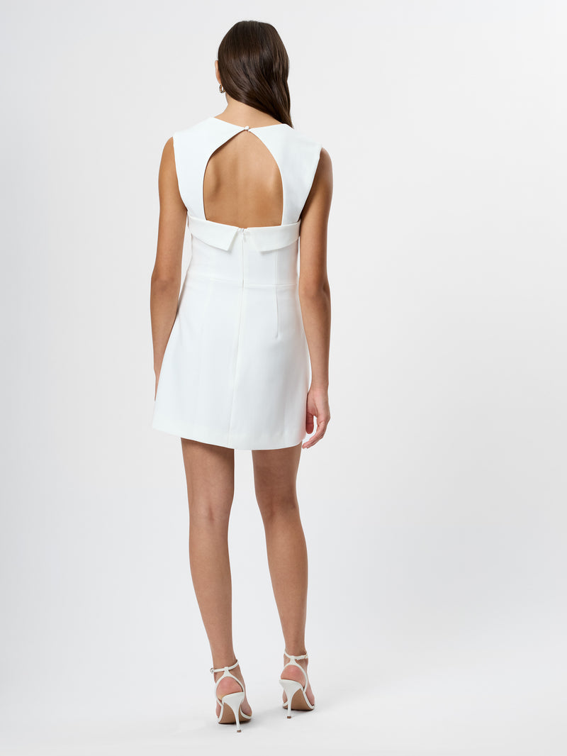 Whisper Foldover Square Neck Mini Dress