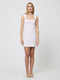 Whisper Foldover Square Neck Mini Dress