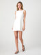 Whisper Boat Neck Mini Dress