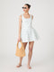 Anna Fleur Ruched Mini Dress