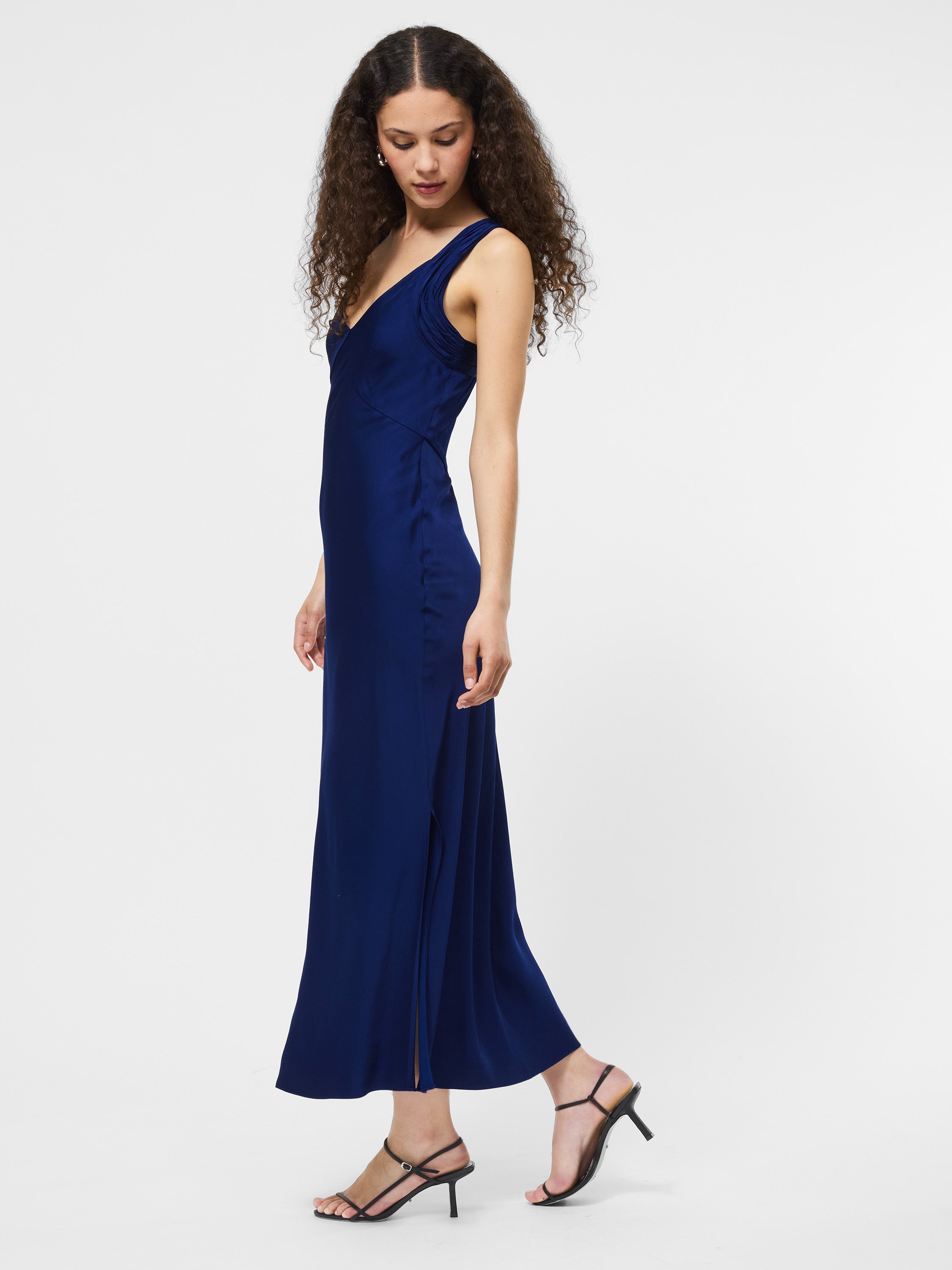 Ennis Satin Midaxi Dress