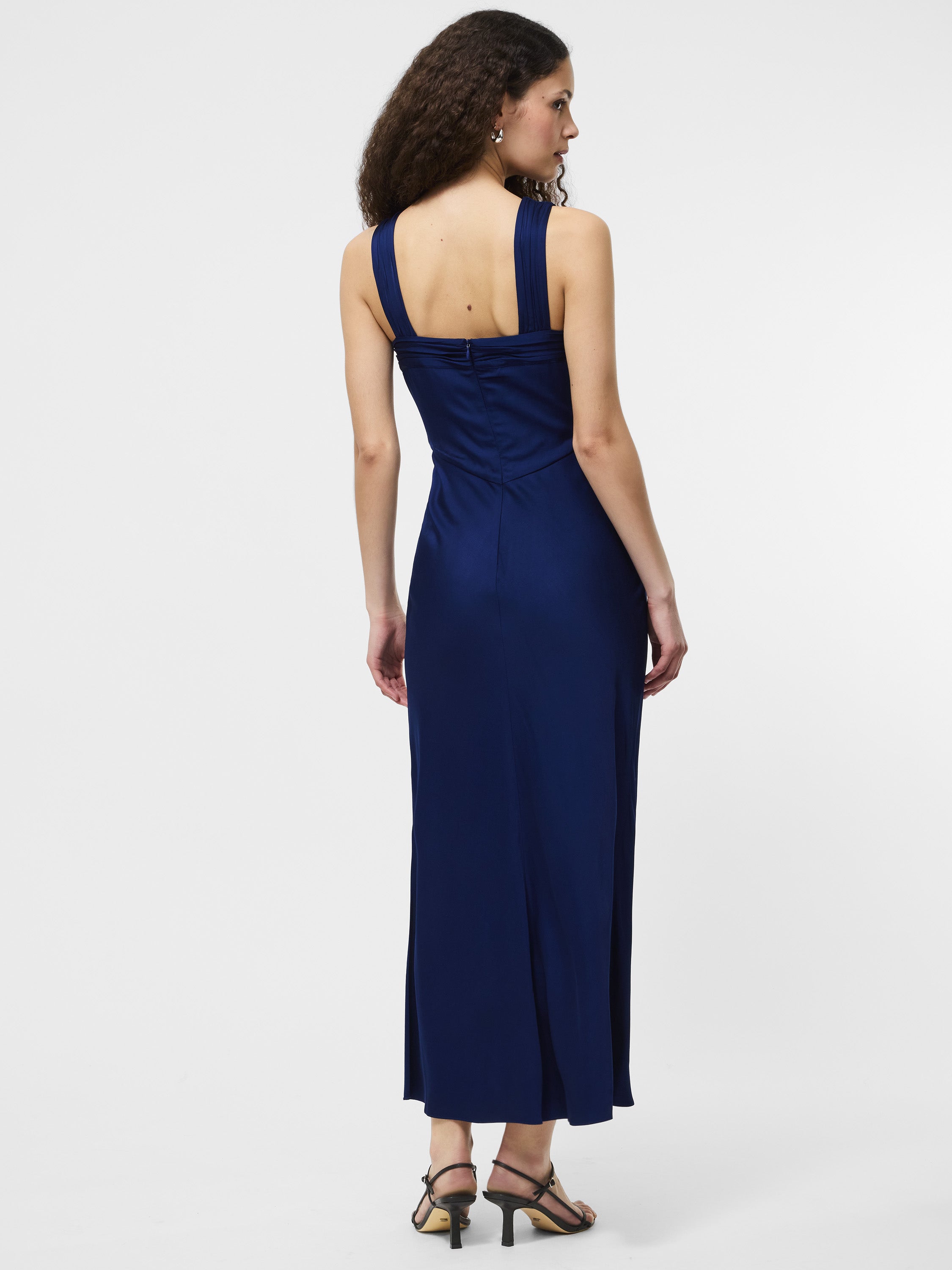 Ennis Satin Midaxi Dress