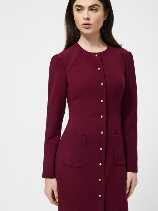 Celie Button Through Dress