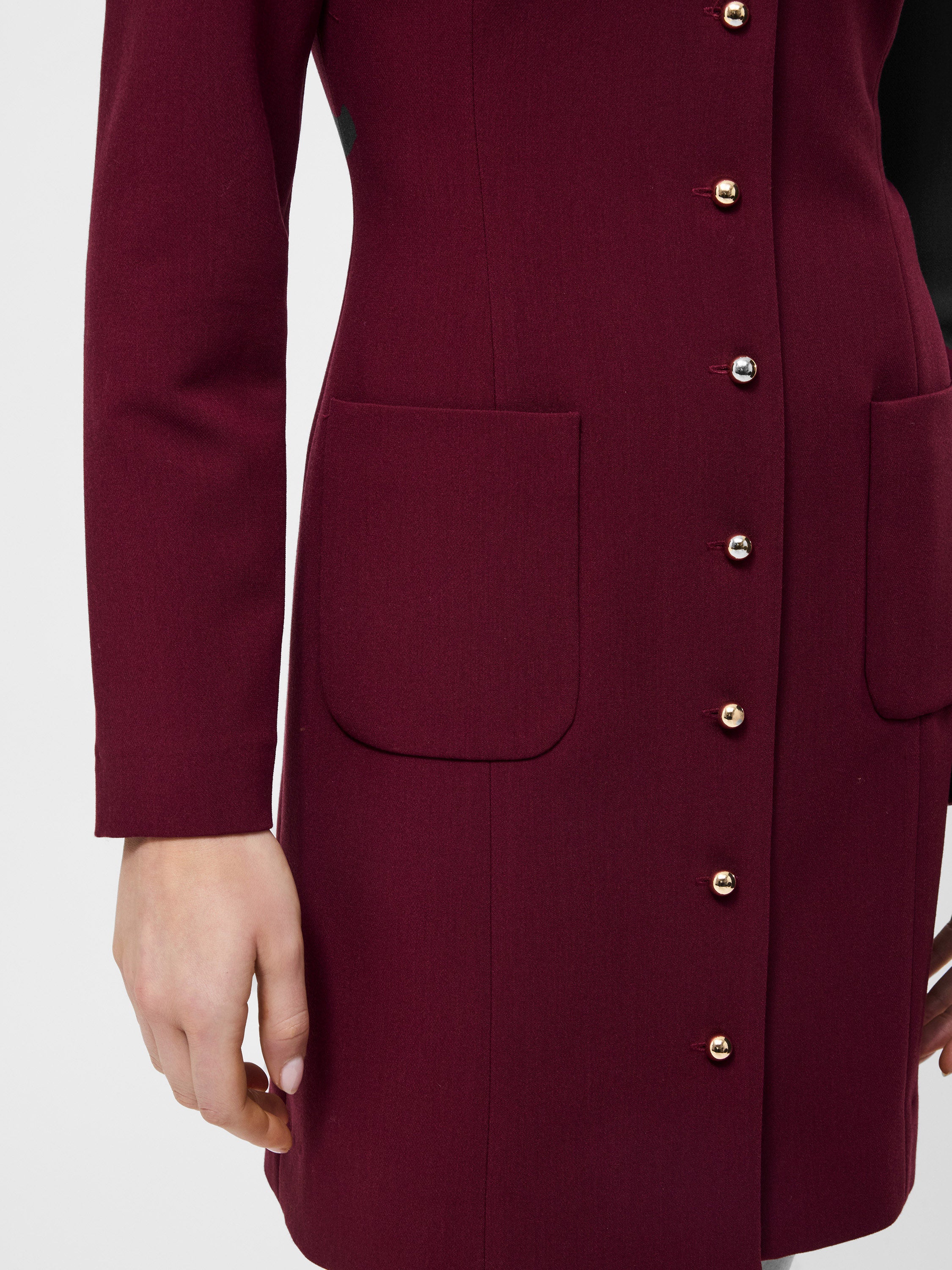 Celie Button Through Dress