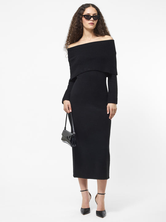 Emilia Knit Off Shoulder Dress