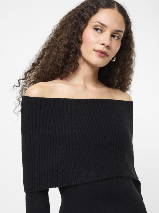 Emilia Knit Off Shoulder Dress
