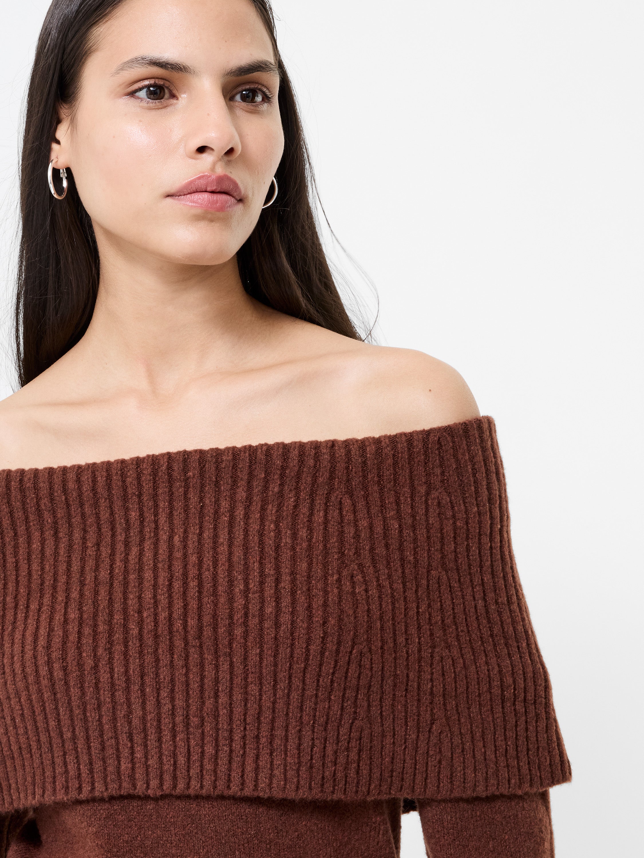 Emilia Knit Off Shoulder Dress