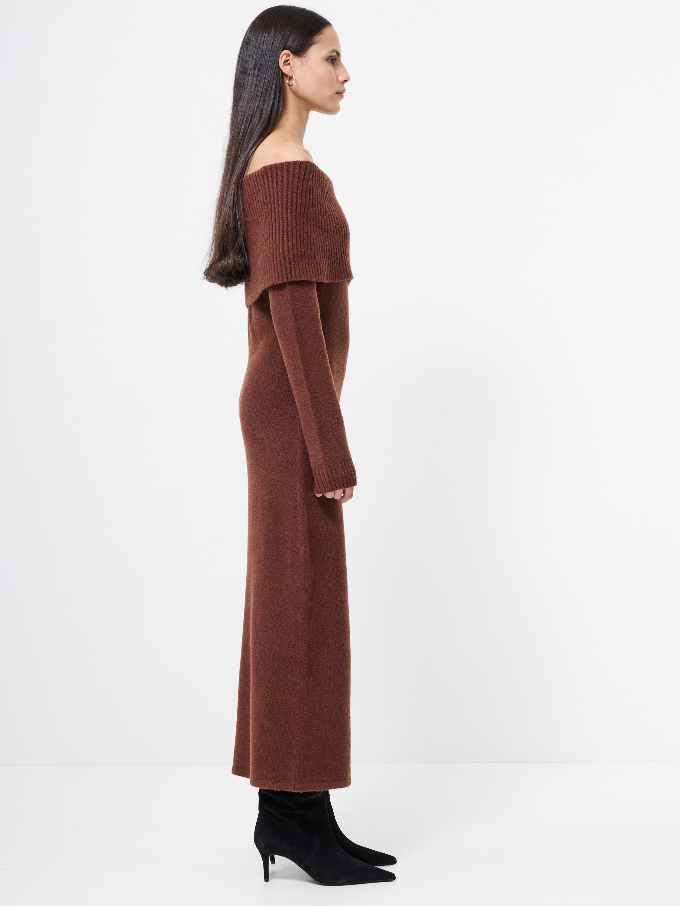 Emilia Knit Off Shoulder Dress