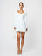 Whisper Sweetheart Long Sleeve Mini Dress