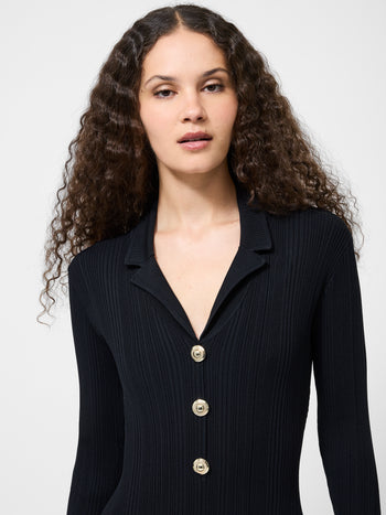 Crinkle Knit Maxi Dress