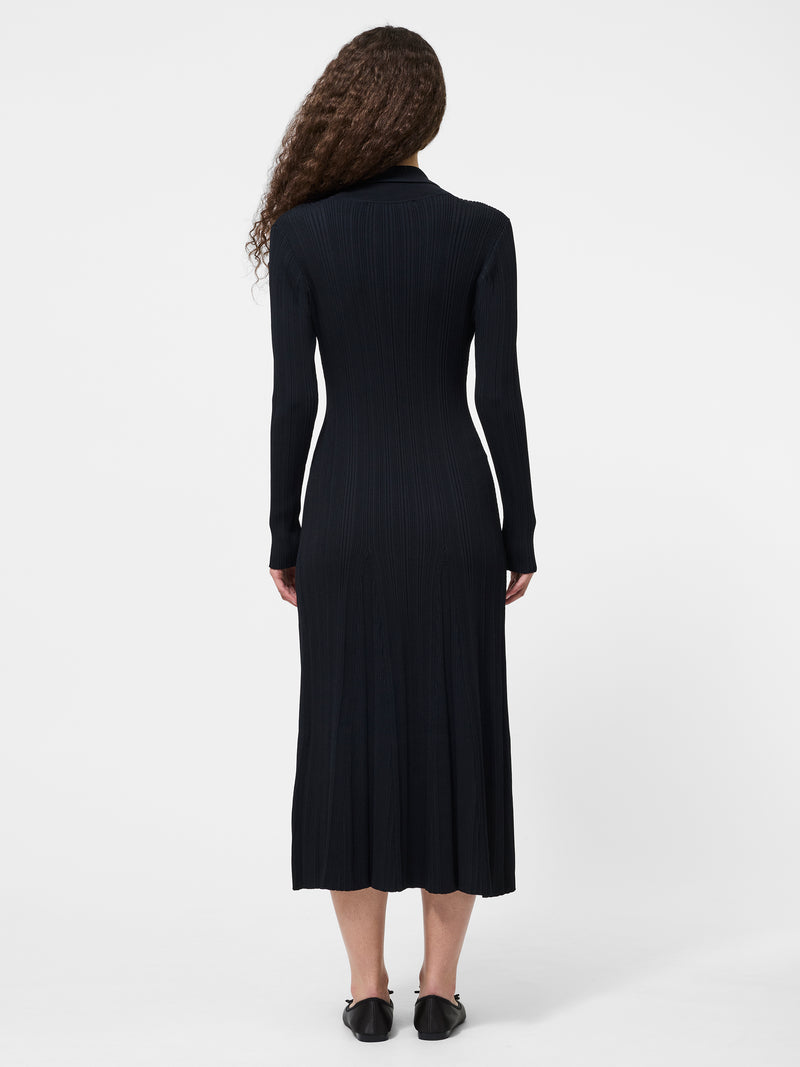 Crinkle Knit Maxi Dress