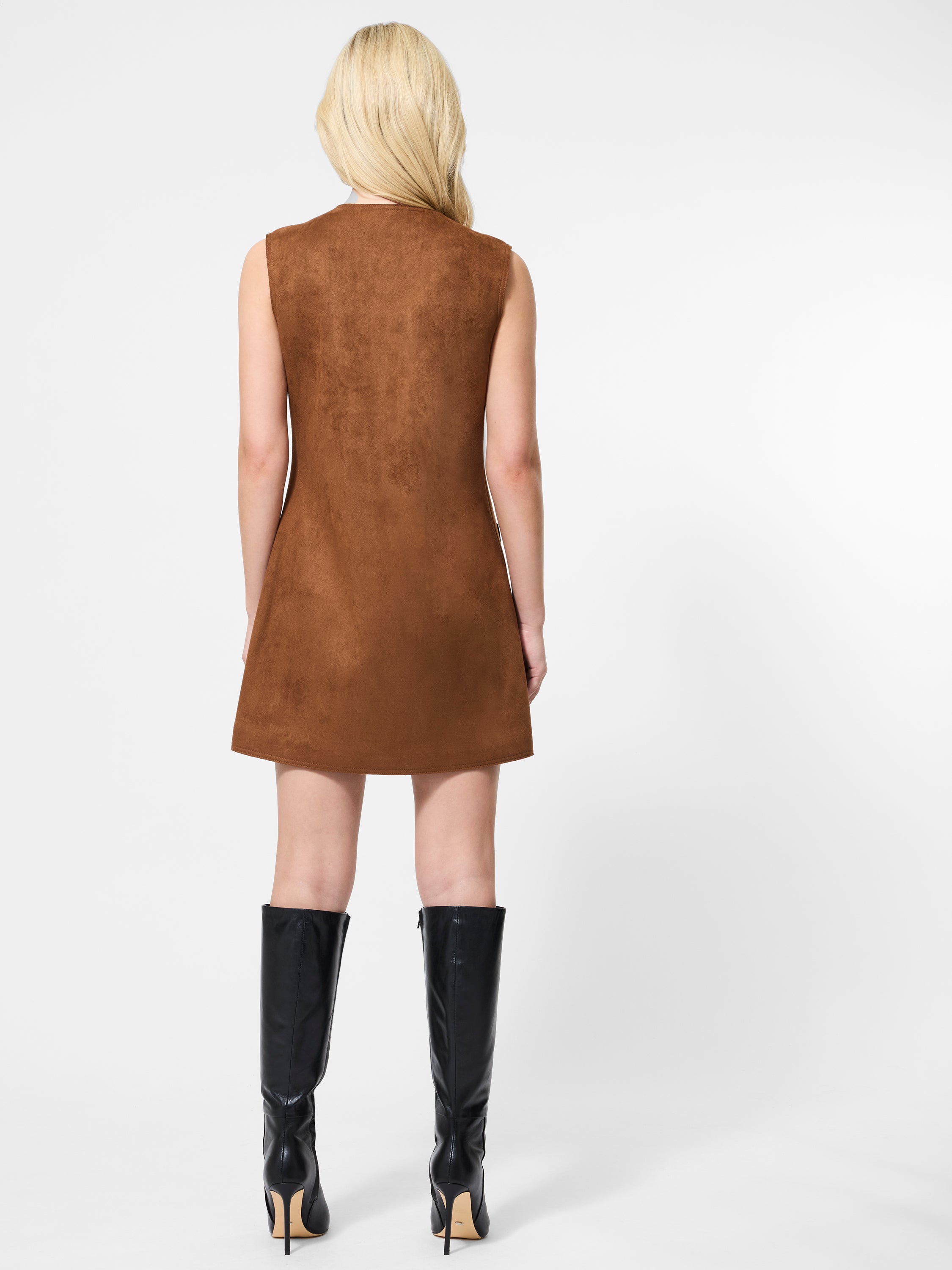 Lany Suedette Dress