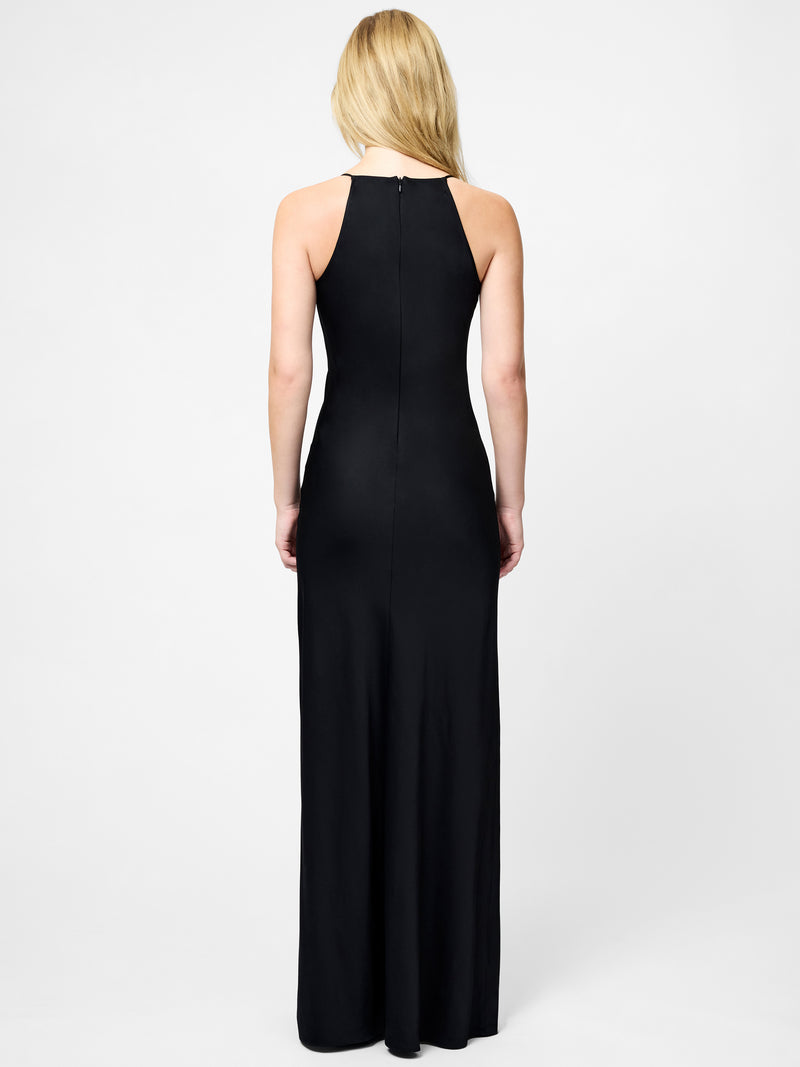 Ennis Satin Cowl Neck Maxi Dress