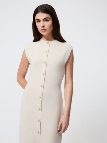 Marley Knit Button Down Midi Dress