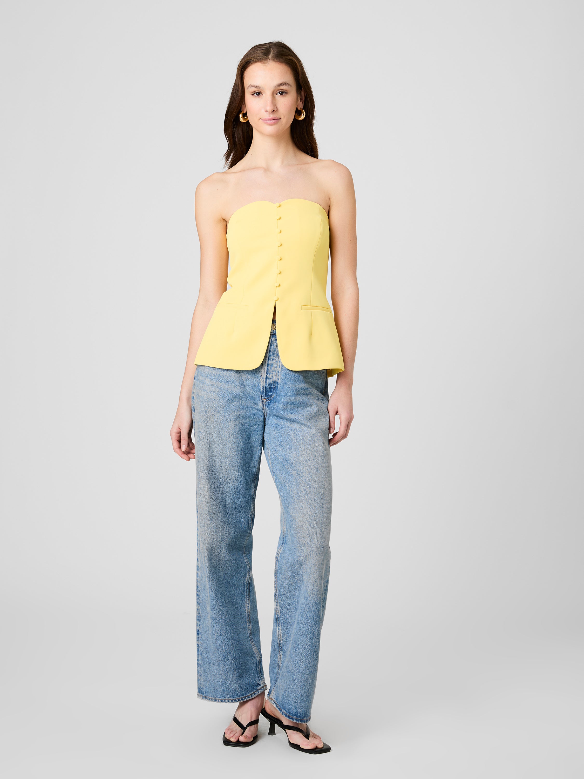 HARRY SUITING STRAPLESS TOP VIEW 6 | Matching Sets