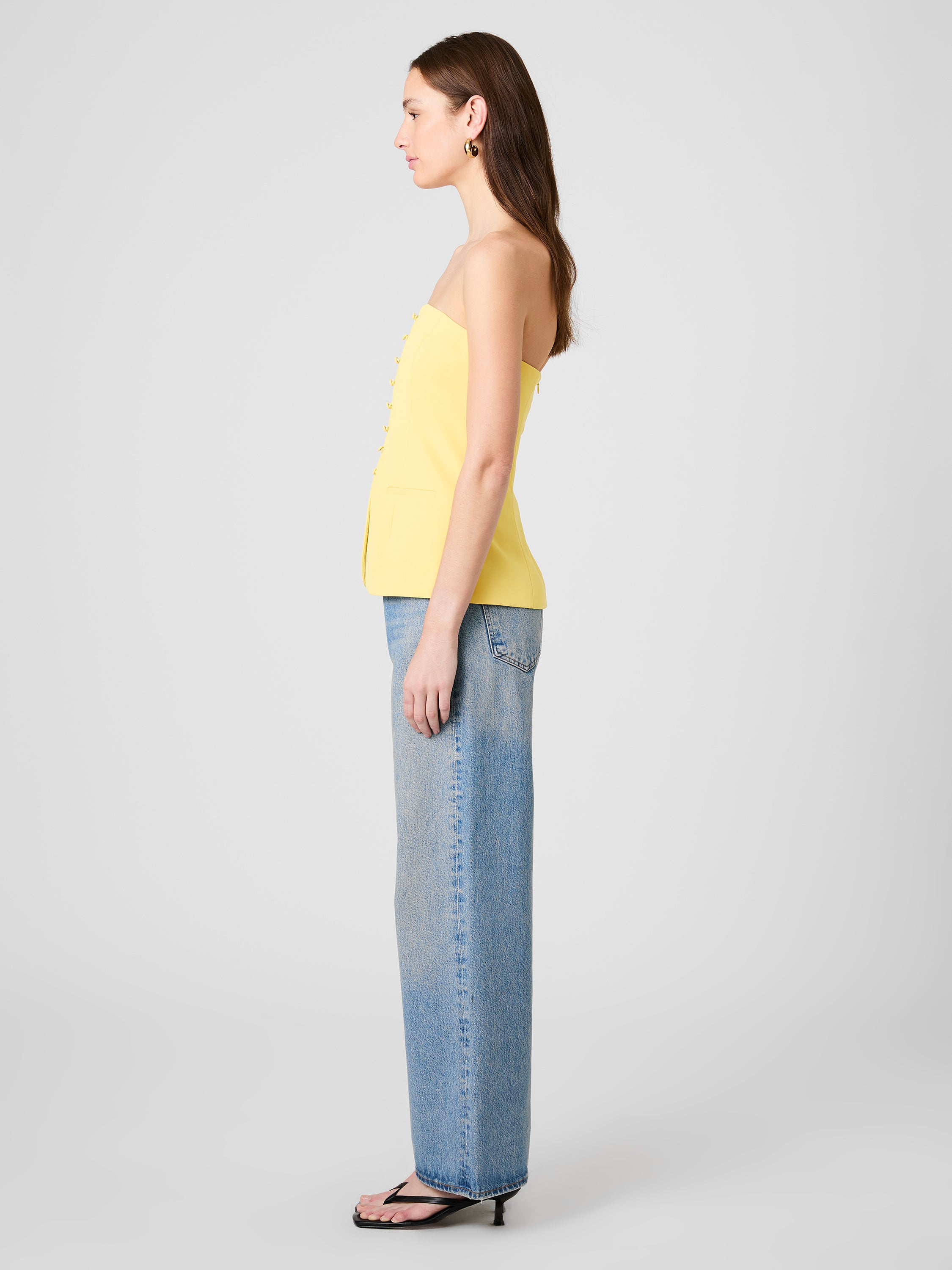HARRY SUITING STRAPLESS TOP VIEW 5 | Matching Sets