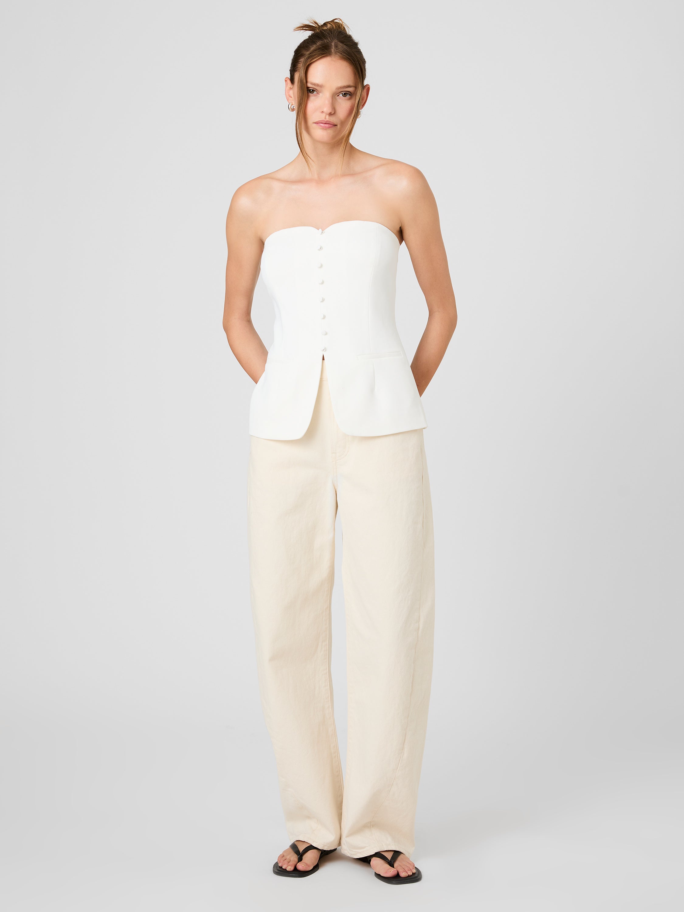 HARRY SUITING STRAPLESS TOP VIEW 5