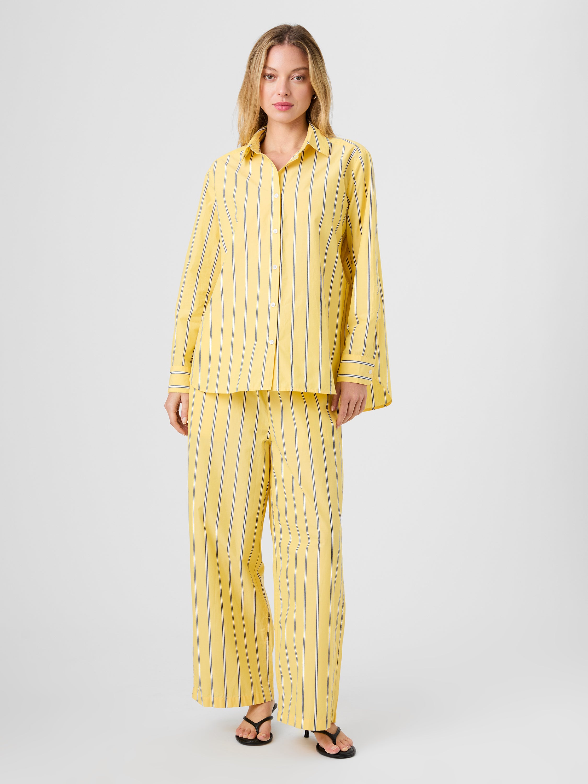 RHODES POPLIN NICO STRIPE SHIRT VIEW 6
