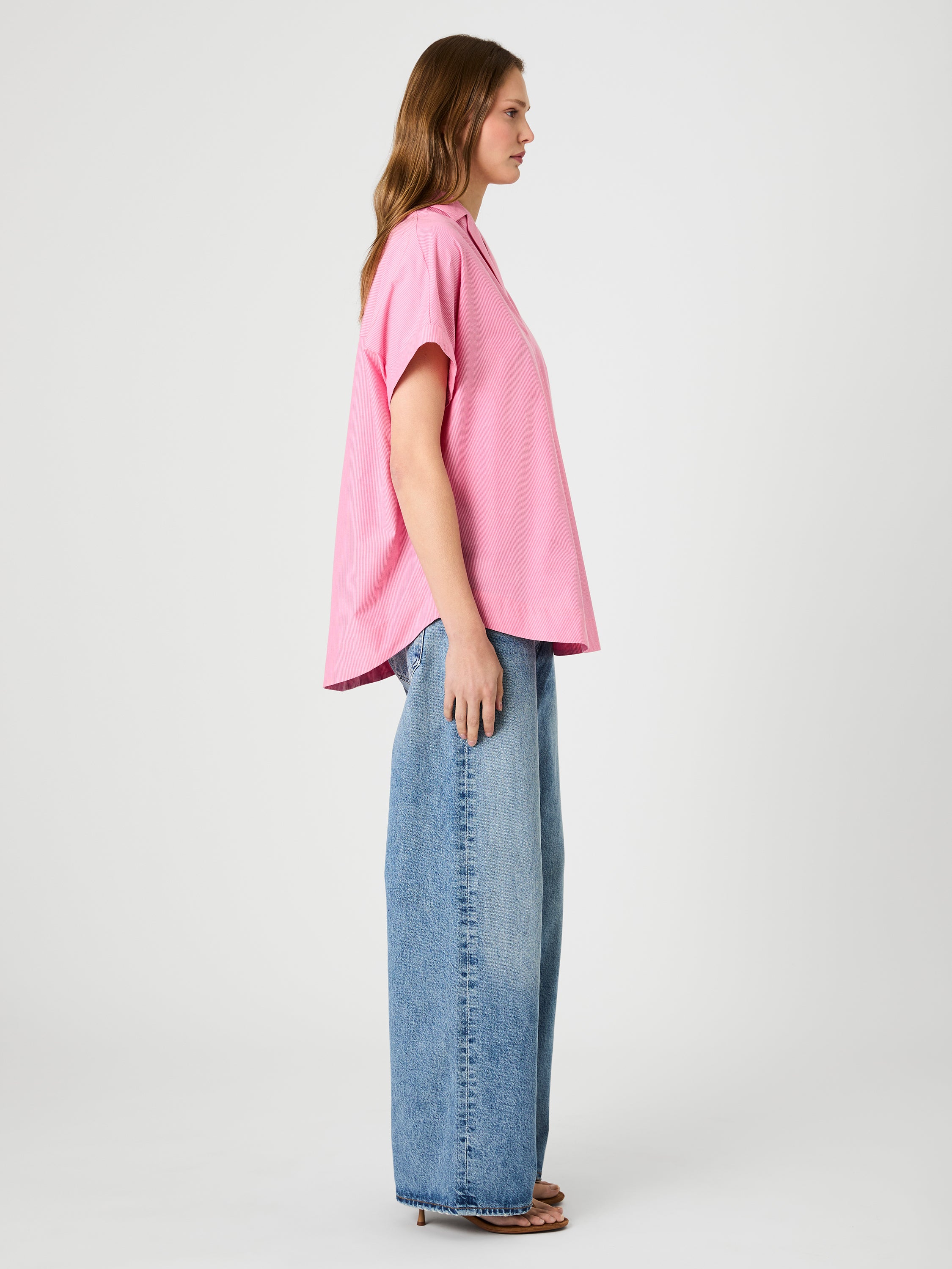 トップス SQUARE FRENCH SHIRT ENFOLD ENFOLD(エンフォルド) SQUARE
