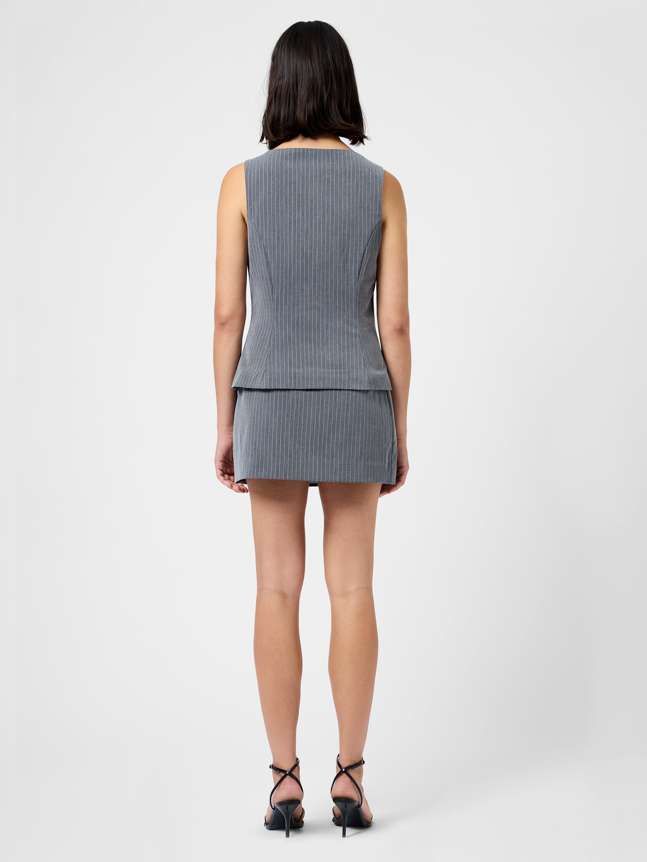 Minka Pinstripe Vest