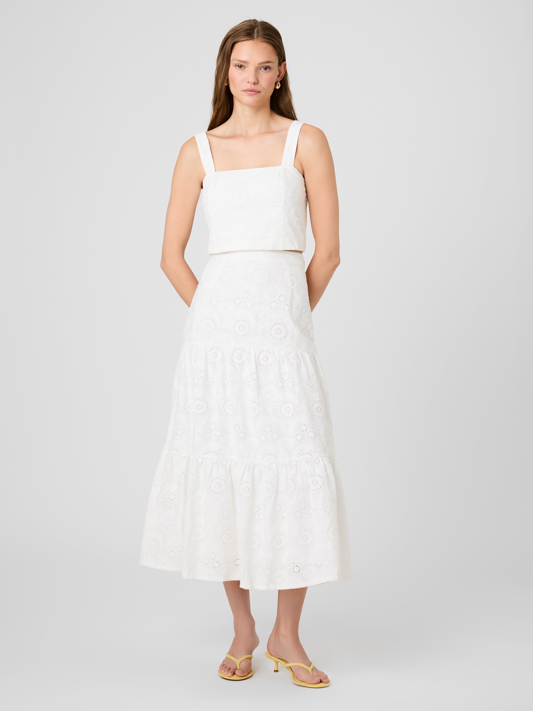 SVEA FLORAL EYELET TOP VIEW 6 | Vacation Edit