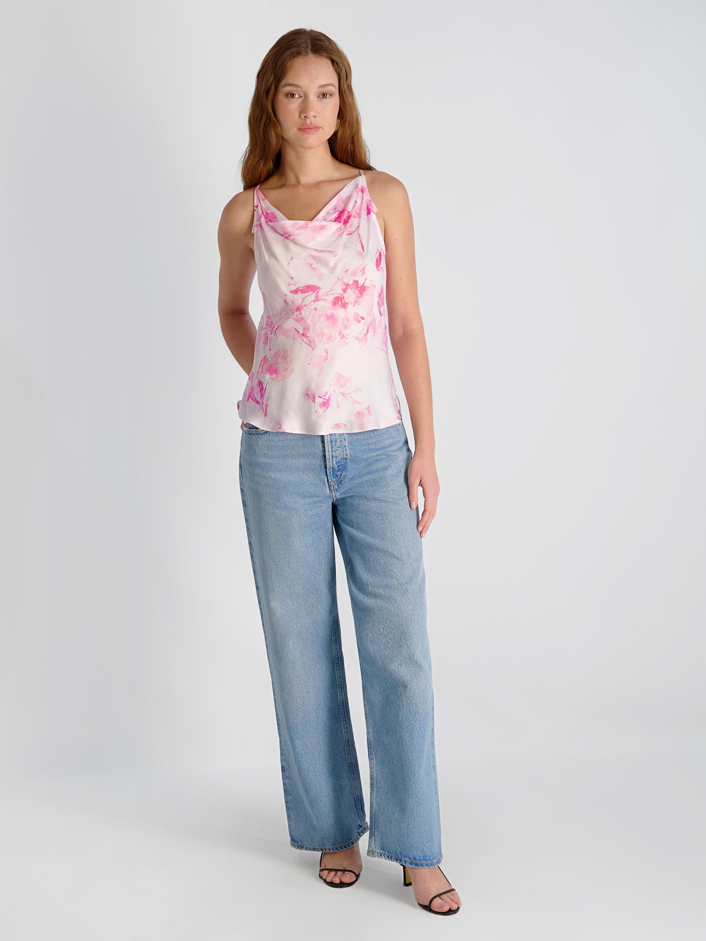 SOPHIE FLEUR OONA COWL NECK TOP VIEW 5