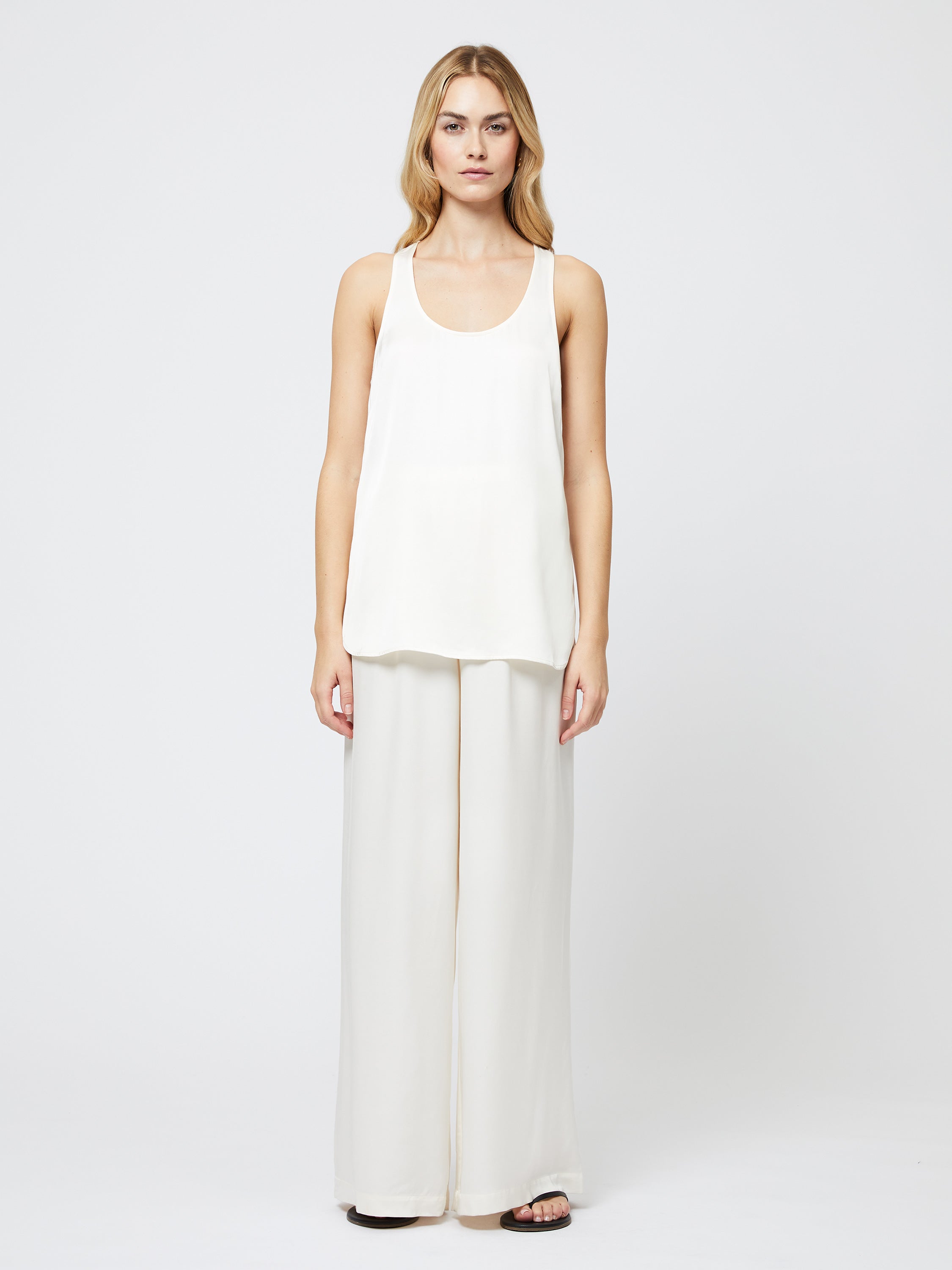 Ennis Satin Tank Top