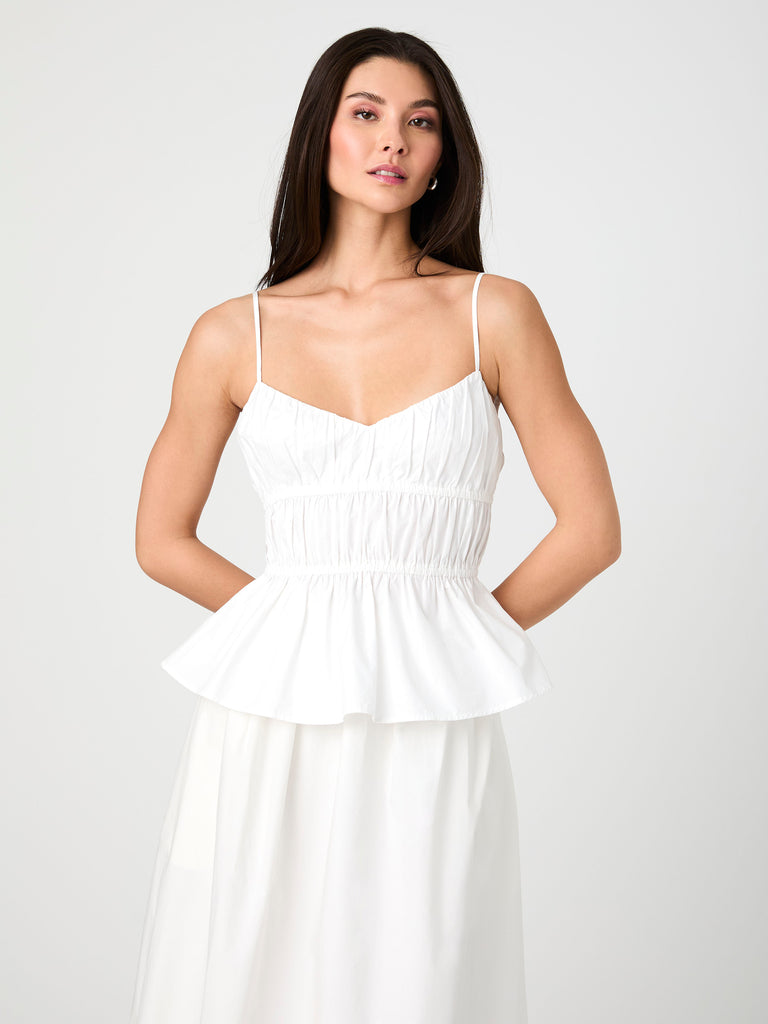 【新品タグ付き】LAUBEBLANC balloon peplum tops Balloon peplum Tops – L'AUBE BLANC