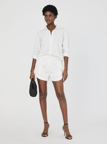 売れ筋商品|||フレンチコネクション カットソー トップス レディース Women's Sergio Short-Sleeve Polo Top Summer White Sergio Viscose Short Sleeve Polo Summer White | French