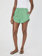 Alexis Cotton Drawstring Striped Shorts