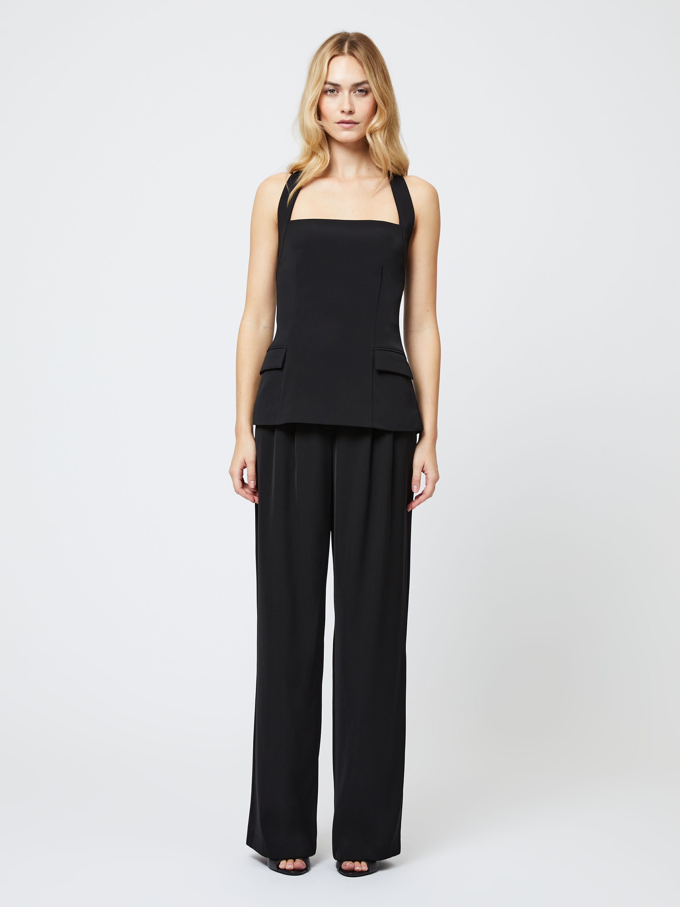 Harry Suiting Cross Back Top