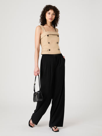 Lightweight Trench Top