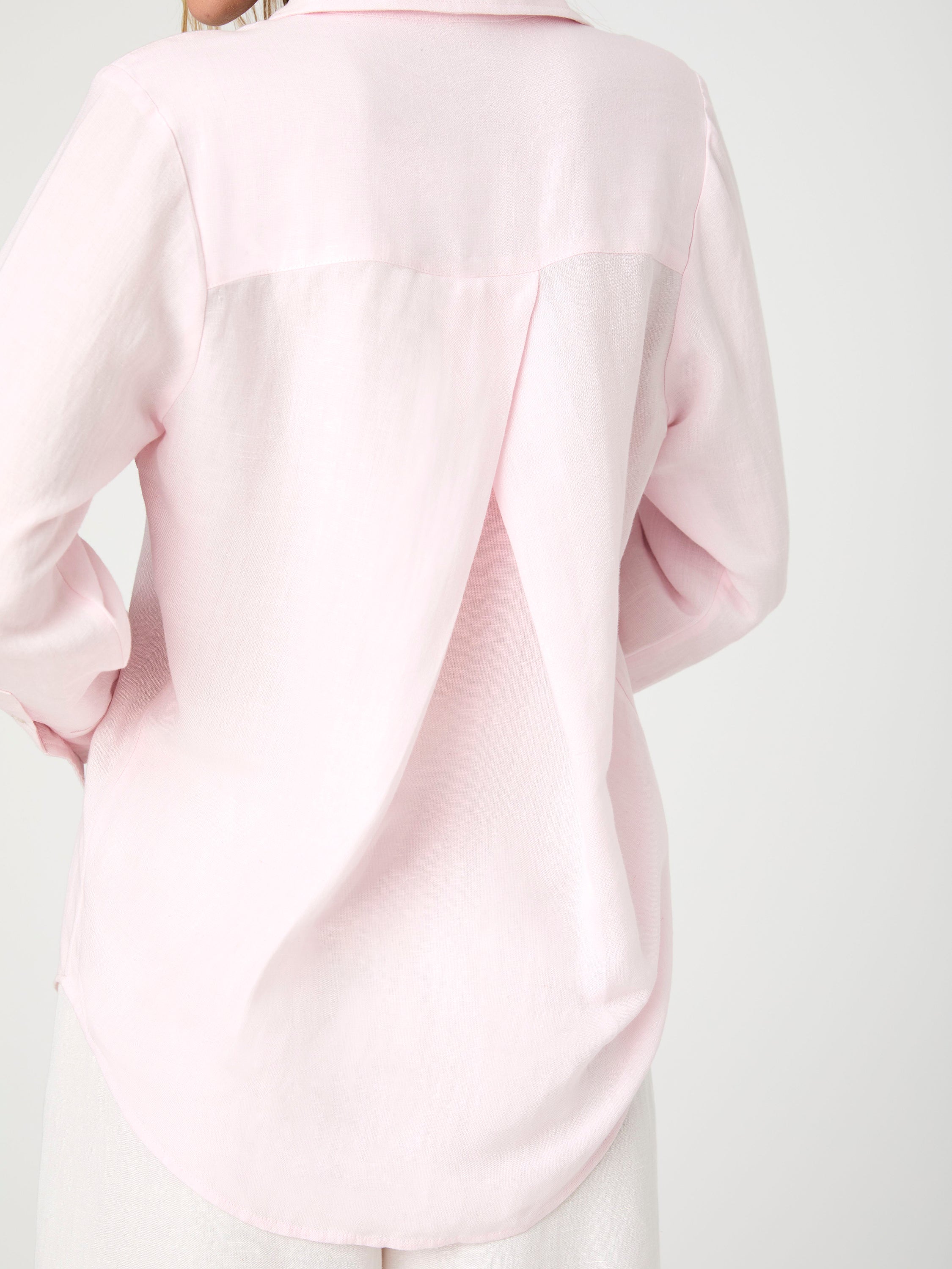 Birdie Linen Oversized Shirt