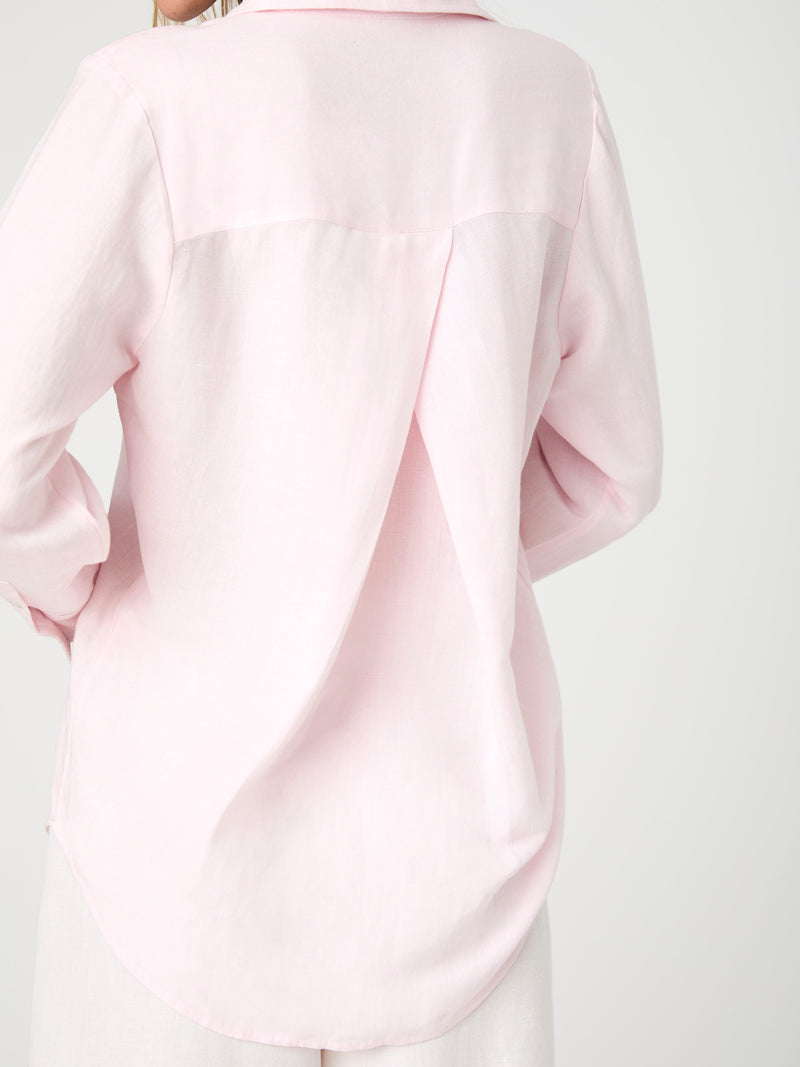 Birdie Linen Oversized Shirt