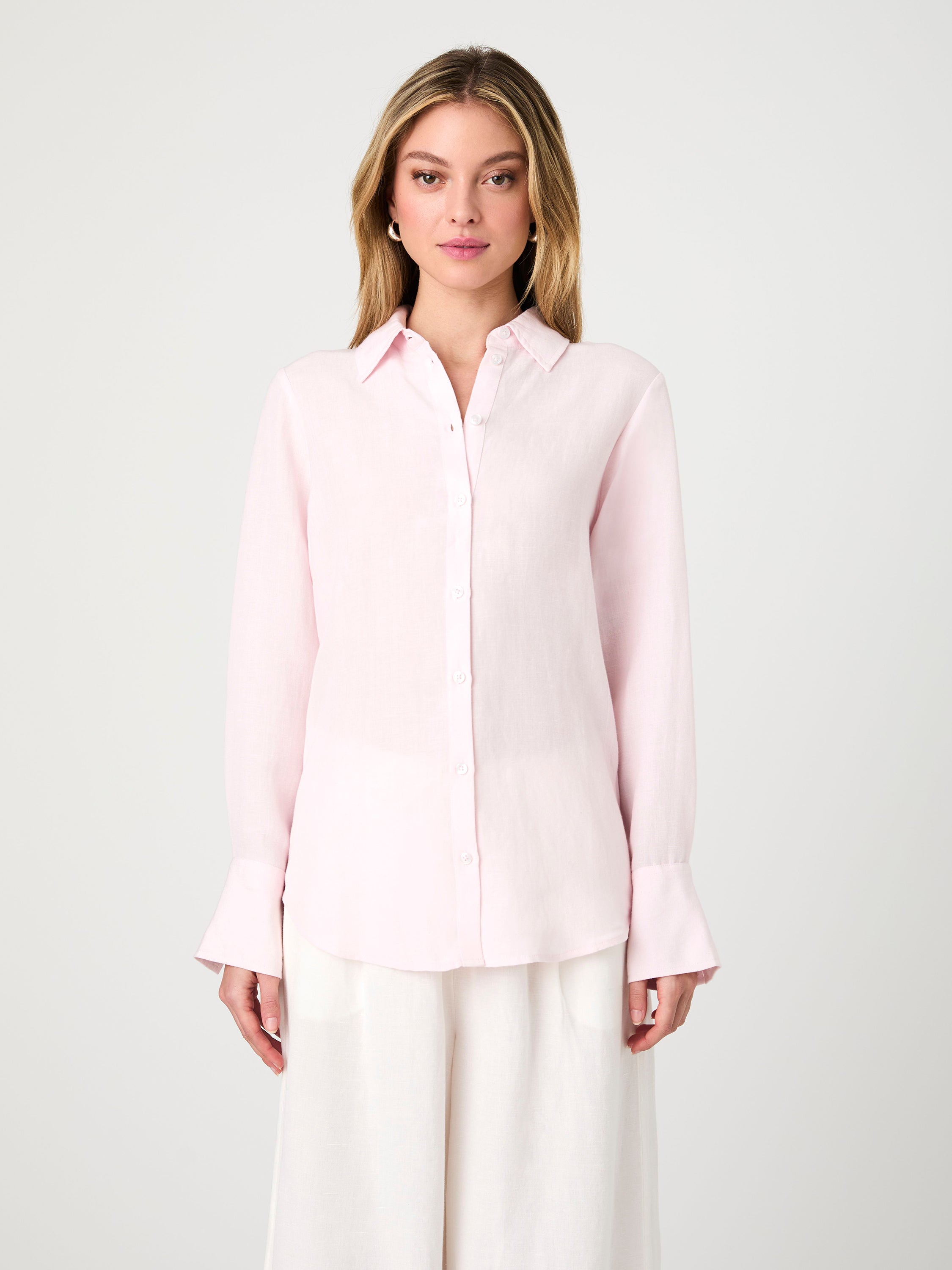 Birdie Linen Oversized Shirt