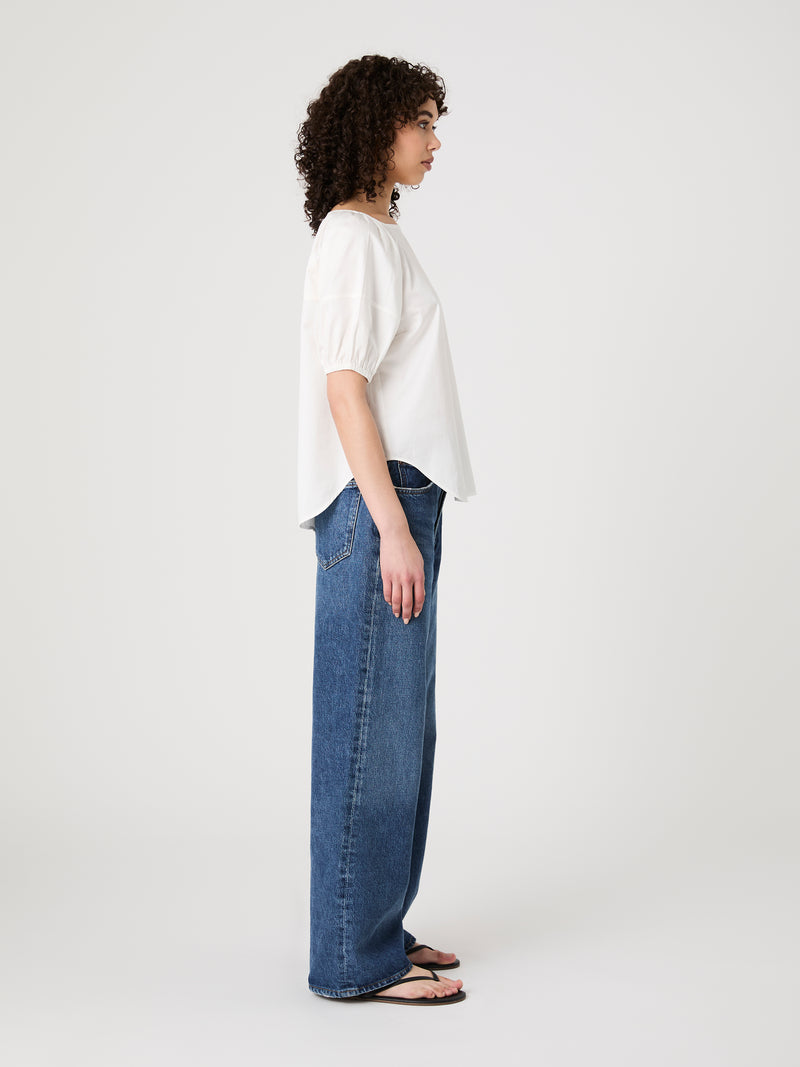 Alexis Raglan Puff Sleeve Top